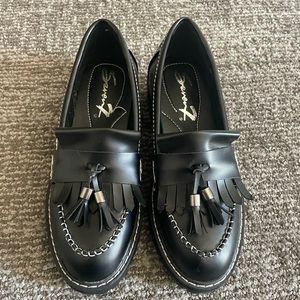 Brand new black loafers
